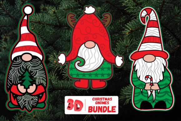 3D Christmas Gnomes Bundle: A Designer's Review