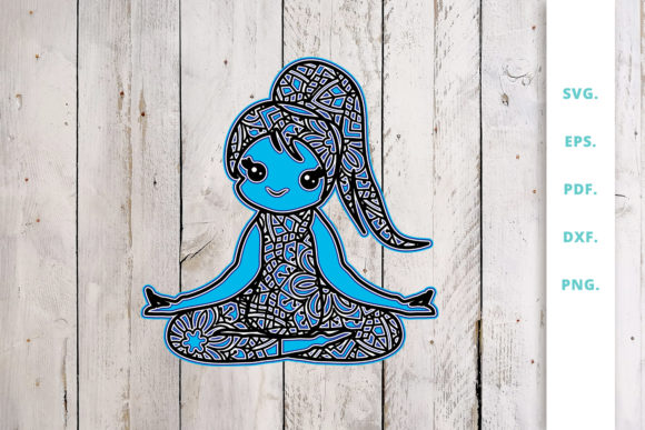 3D Multi Layer Cute Yoga Girl 5 Review