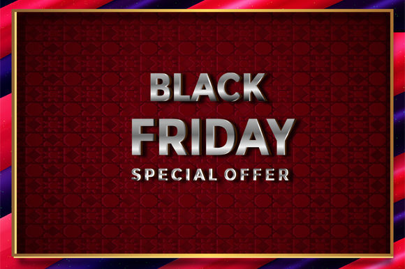 Black Friday Abstract Special Offer Graphics for Graphic Templates