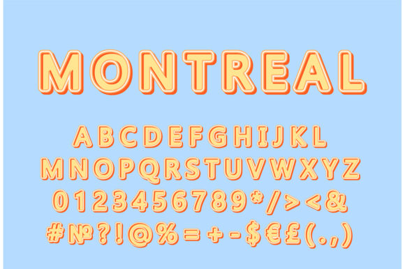 Montreal Header Vintage Alphabet Set Review
